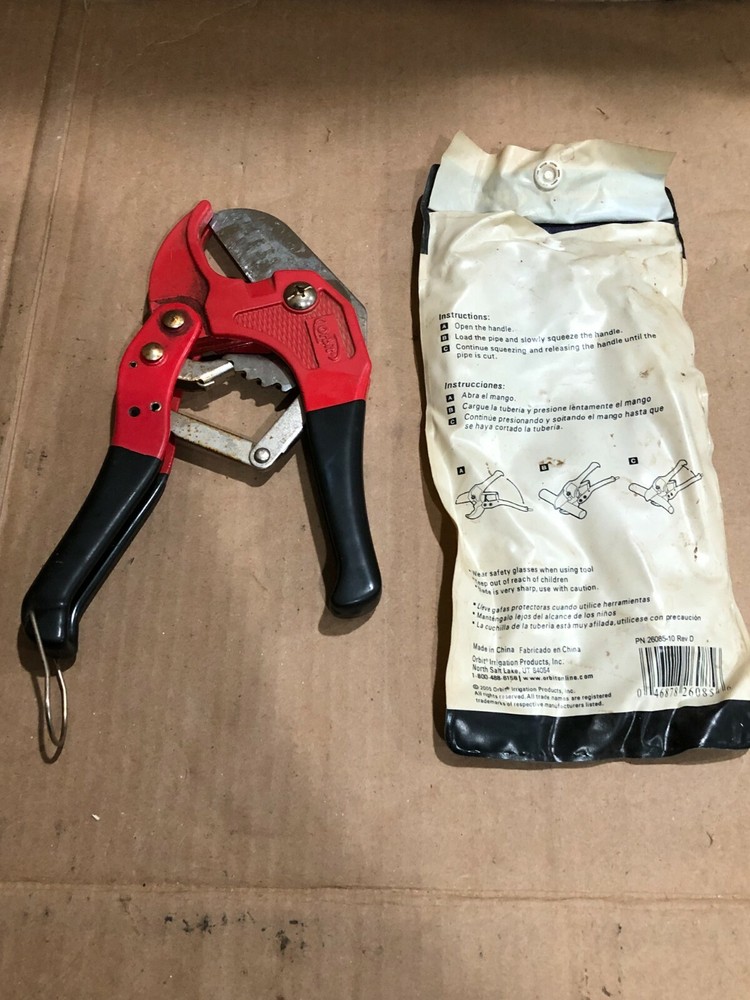 Orbit Sprinkler System 1/2-Inch &ndash; 1-Inch PVC Pipe Cutting Tool 26085 FREE SHIP