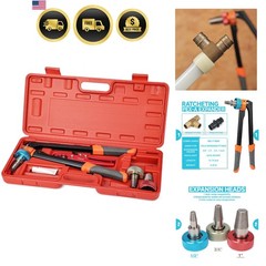 iCrimp Ratcheting Pex Expansion Tool Kit Auto Rotation PEX-a Tubing Expander,&hellip;