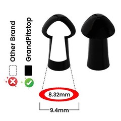 GRAND PITSTOP Tubeless Tire Gun Puncture Repair Kit with Mushroom Plug for T&hellip;