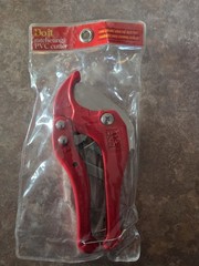 PVC Pipe Cutter, Do It 1 1/4 TO 1 5/8 Ratcheting Cutting PVC CUTTER