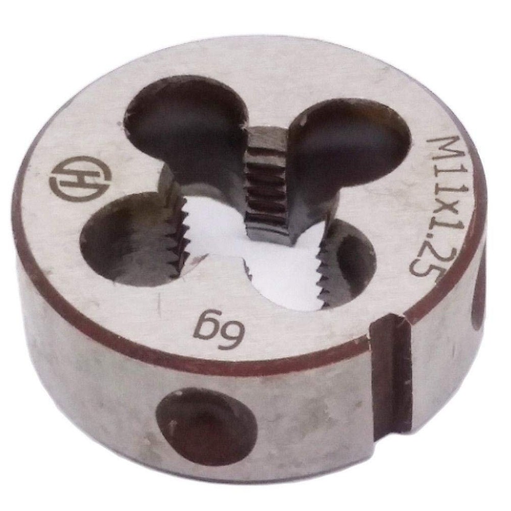 11mm x 1.25 Metric Right Hand Die M11 x 1.25mm Pitch for Threading Steel