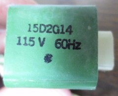 GENERAL ELECTRIC 15D2G14 COIL / RENEWAL PART &ndash; 115V, 60Hz &ndash; NEW SURPLUS