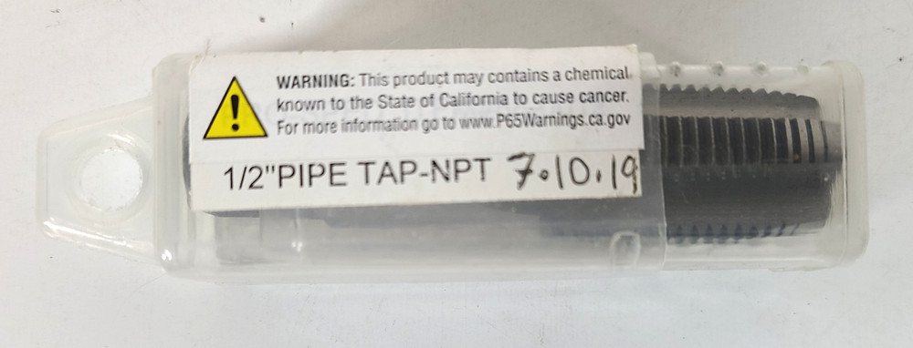 1/2&Prime; X 14 NPT Pipe Thread Cutting TAP ~ NEW