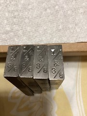 Oster Threading Dies 1/4&3/8