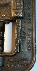 Vintage Trimo Mfg. No. 2 Pipe Cutter Size 1/2-2&Prime; Shop Tools Trimont Roxbury MA