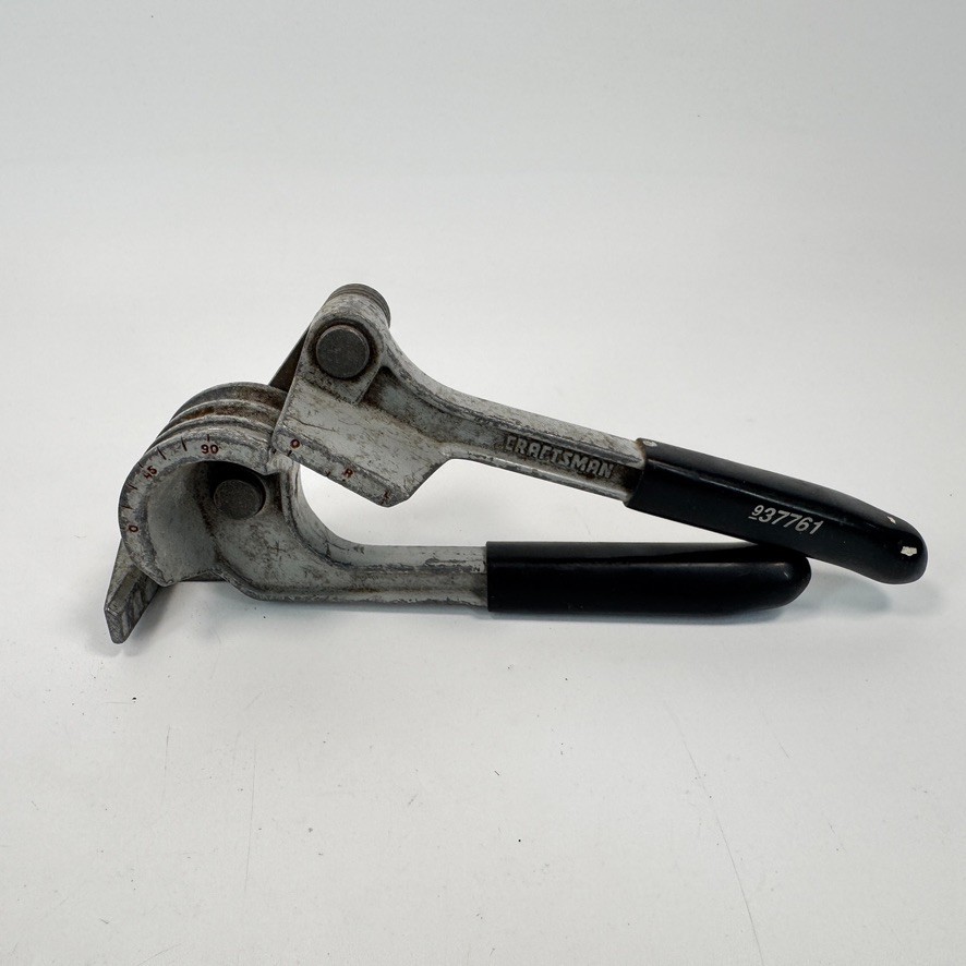 Vintage Craftsman 937761 Professional Tube Pipe Hand Tool Bender RARE