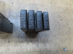5 used sets of Ridgid NPT universal bolt dies 1/8&Prime;, 1/2&Prime; &ndash; 3/4&Prime;, & 1&Prime; &ndash; 2&Prime;