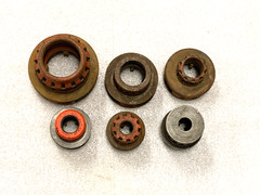 RIDGID 00R Pipe Threader Die Head Set 2&rdquo;, 1 1/4&Prime;,1&rdquo;, 3/4&Prime;, 1/2&Prime;, 0-R Rachet