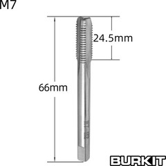 M7 x 1.0 Tap And Die Set Machine Thread Tap Round Die Right Hand Tool
