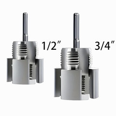 2pcs Integrated Internal & External Pipe Threading-Tool,PVC Pipe Threader Kit