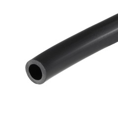Fuel Line Hose 4mm ID 6mm OD 16ft Oils Line Fuel Pipe Rubber Water Hose Black