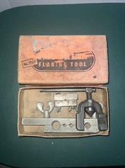 Vintage Imperial Brass Mfg Co Flaring Tool In Orig Box, #195-F, 1/4&rdquo;-5/8&rdquo;, USA