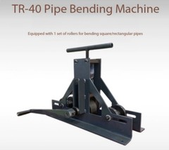 TR-40 Steel Pipe Bending Machine, Manual Square Tube Roller Bending Machine