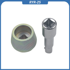1.5&rdquo; Tub Drain Extractor with 1/2&rdquo; Socket Bathtub Remover Colourful Galvanized