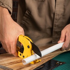 STEELITE Tools Teflon 8&Prime; Tube Cutter Max Cutting 42mm with 65Mn Steel Blade