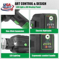 Electric Tubing Expander Swaging Tool Kit &ndash; 2200mAh Battery Powered