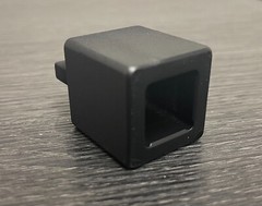 Plumbing cleanout plug socket, 1&Prime; x 1/4 slot square Socket