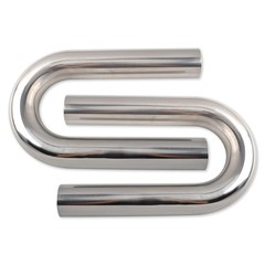 BIGREAT OD 2.25&rdquo; Inch (57MM) 180 Degree OD：2.25&rdquo;-180 Degree-2PC, Silver