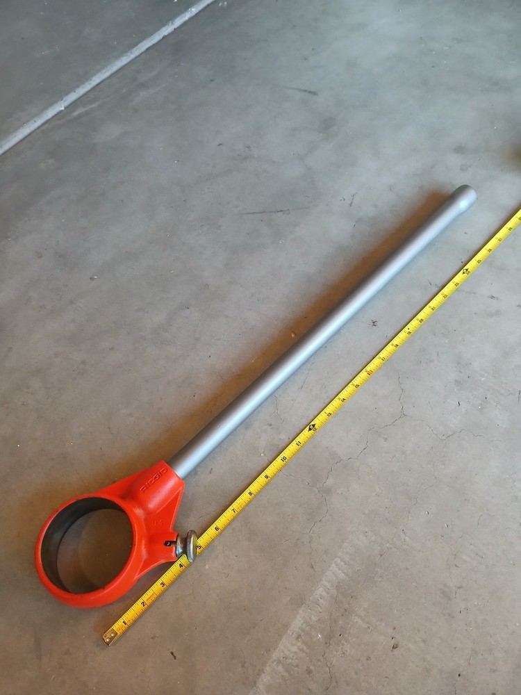 Ridgid 12-R Pipe Threader Ratchet with Handle Rigid 12R Threading