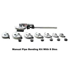 KAKA MY-22 Compact Bender Kit, Manual Pipe Tube Bending Kit With 8 Dies
