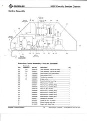GREENLEE 555 853 FORWARD REVERSE MOTOR RELAY for PGU POWER GENERATION UNIT BOARD
