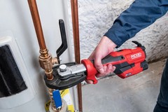 Ridgid Rp 115 Mini Press Tool Battery Kit With Propress Jaws 1/2In-3/4In