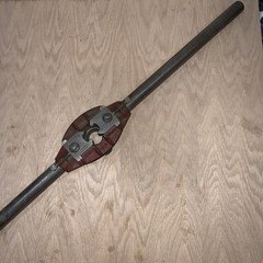 Vintage Greenfield Tap & Die No. 2 Pipe Threader With Die And Handles