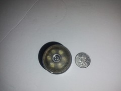 RIDGID SEESNAKE COLOR SELF LEVELING CAMERA HEAD NOT WORKING FOR PARTS NO PINS.