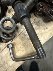 Lot 2 Wheeler Rex 3890 Hydraulic Chain Pipe Cutter Extra Chain (1 Works 1 Parts