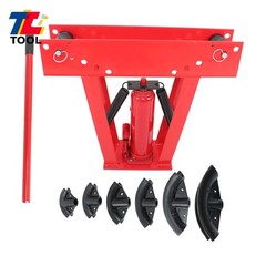12 Ton With 6 Dies Copper Exhaust Pipe Bender Tubing Bender Manual Hydraulic
