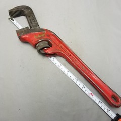 RIDGID E14 Offset Pipe Wrench USA Alloy Steel Heavy Duty Tool Ridge Tool Co