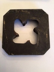 Vintage Reed # 2S 1 1/4 &ndash; 11 1/2 NPT 4&rdquo; X 4&rdquo; Chip Ejecting Die USA