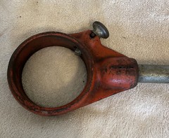 Ridgid 12-R Pipe Rachet Threader D-286 Cutter Die Head Vintage Tool