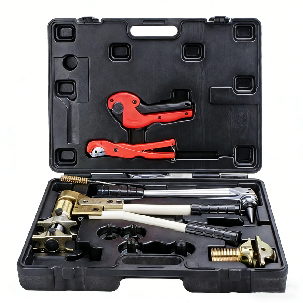 PEX-1632 Crimp Tool for 16-32mm Pipes, PEX Clamp Tool Compatible with Rehau