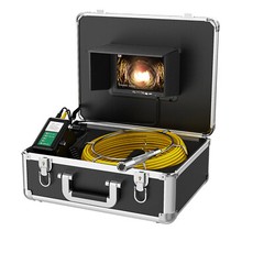 7&Prime; 30M 1000TVL Drain Sewer Camera 512hz Locator Pipe Inspection Video Camera