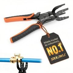 Pex Removal Tool &ndash; Push-In Clamp Pliers for Quick Disconnect of Rubber Hoses