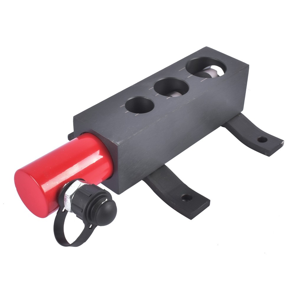 Air Hydraulic Tube Pipe Notcher 10000 PSI 90 Degree Notch 3/16 Inch Wall Steel
