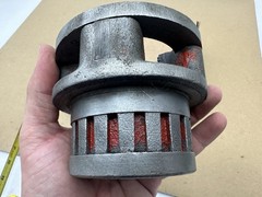 USED TOLEDO Made In USA #12 1-1/2&Prime; NPT DIE HEAD &ndash; DROP HEAD TYPE Nice Shape
