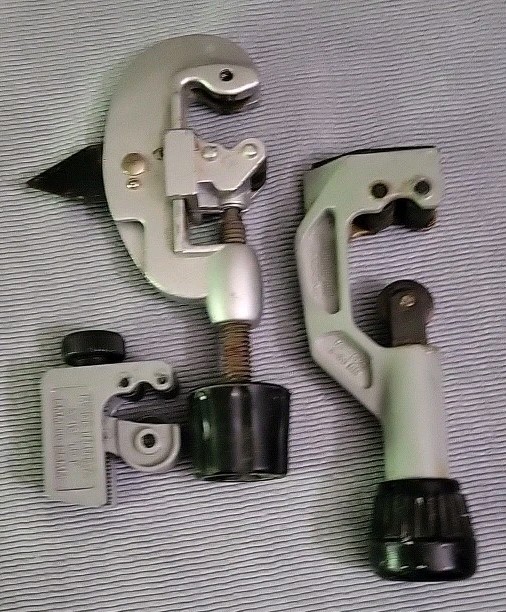 lot of 3 tube cutting tools Superior Stanley 1/8&rdquo;-2-1/8&rdquo; Mini Cutting tube