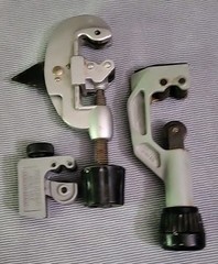 lot of 3 tube cutting tools Superior Stanley 1/8&rdquo;-2-1/8&rdquo; Mini Cutting tube