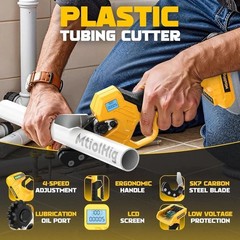 Cordless PVC Pipe Cutter for DEWALT 20V Battery, 1-5/8&Prime; (32Mm) Pipe Cutter Tool