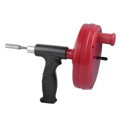 25ft Drain Auger Power Drill Attachment High Tensile Spring Wire Snake Cleaner