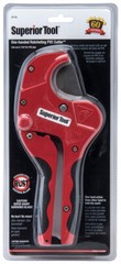 NEW SUPERIOR 37116 PVC PIPE TUBING 2 1/2&Prime; RATCHETING PVC CUTTERS TOOL