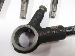 Nye No. 50 Pipe Tap & Die Threader Set 3/4&Prime;, 1/2&Prime;, 3/8&Prime;, 1/4&Prime;, 1/8&Prime; Made in USA