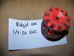 Ridgid 00-RB 1/4&Prime;-20&nbsp; UNC Alloy Die Head Bolt die threader