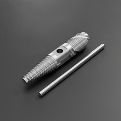 Broken Screw Extractor with Rod Threaded Tool Stripped for Plumbers, Mechanics