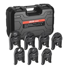 VEVOR Press Jaws 7PCS Pressing Jaws 1/4&Prime; to 1-1/8&Prime; for Standard Press Tools