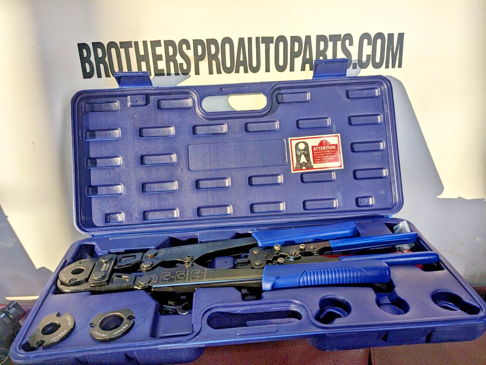 NEW iwiss F1807 PEX Crimper, Copper Pipe Crimping Tool Kit 3/4