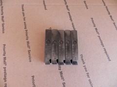 Ridgid 38120 set of dies for rigid 141 pipe threader,