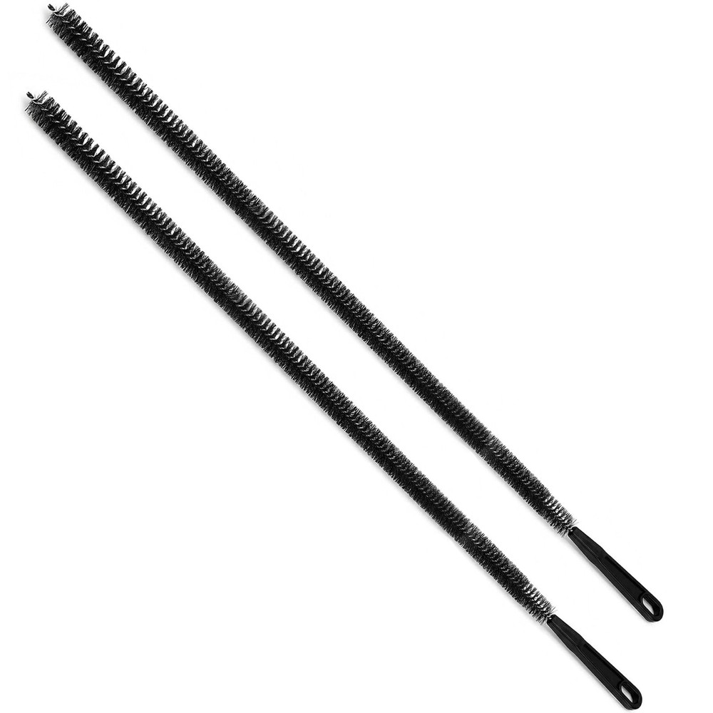 2 Pack Black Drain Cleaning Brush 23.6 Inch Long Pipe Cleaner